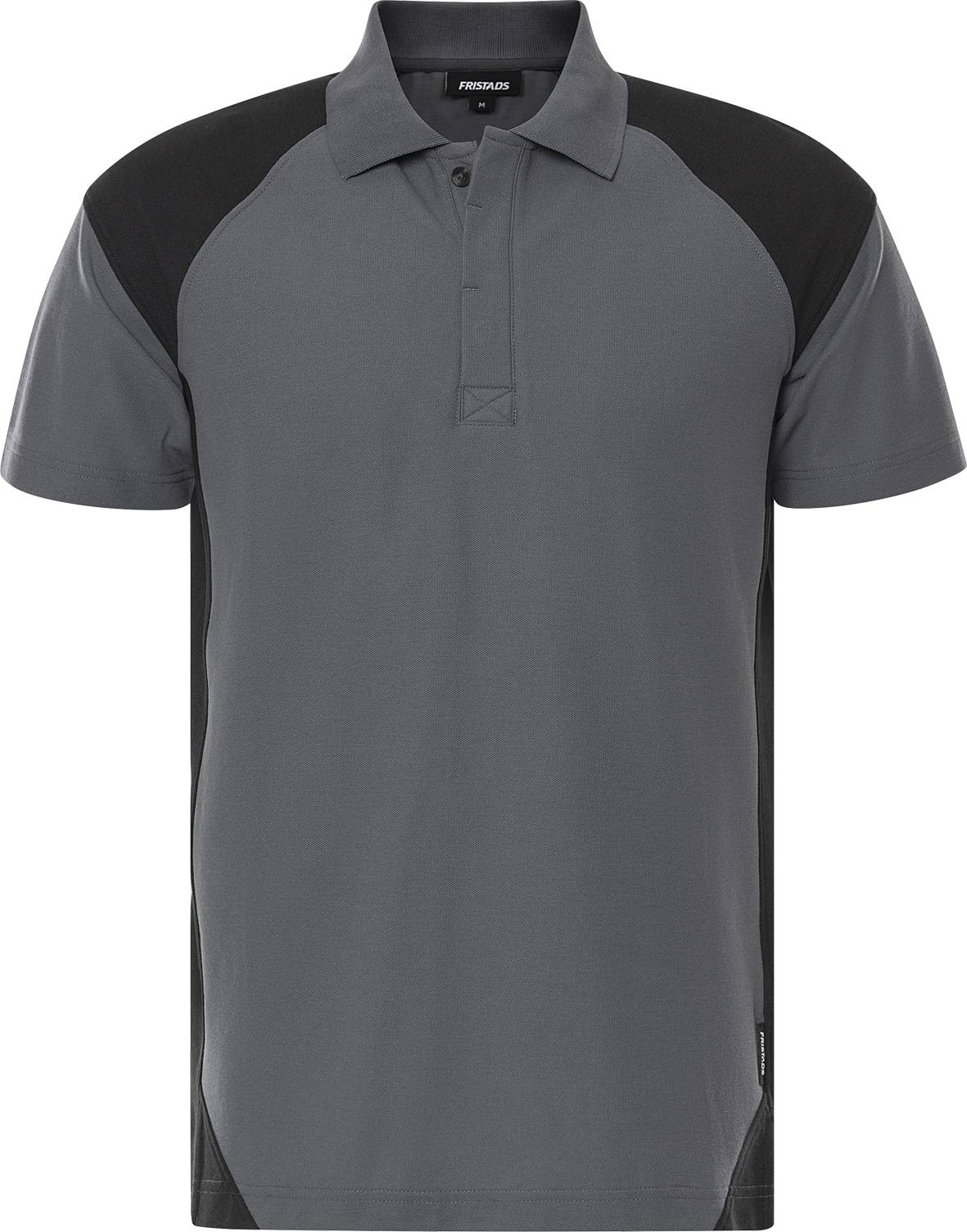 FRISTADS 300509-896 Schweres Poloshirt 7047 GPM Gr.S Grau/Schwarz