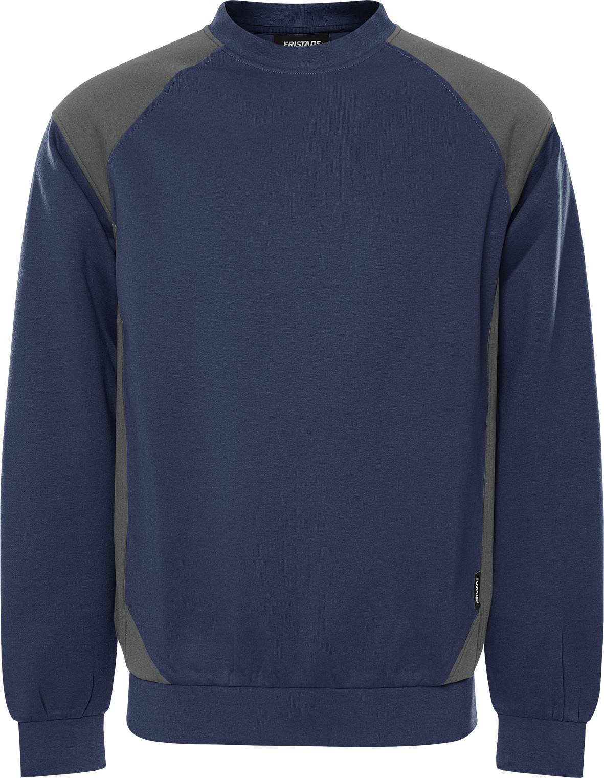 FRISTADS 300510-586 Sweatshirt 7148 GSM Gr.M Marine/Dunkelgrau