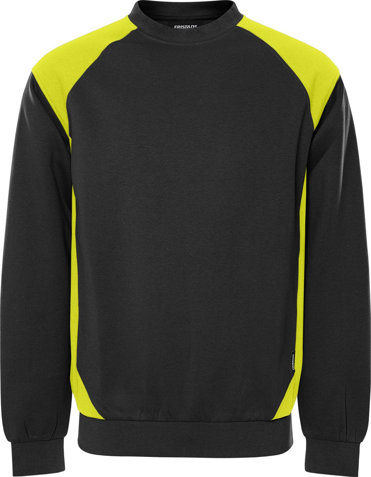 FRISTADS 300510-982 Sweatshirt 7148 GSM Gr.XL Schwarz/Gelb