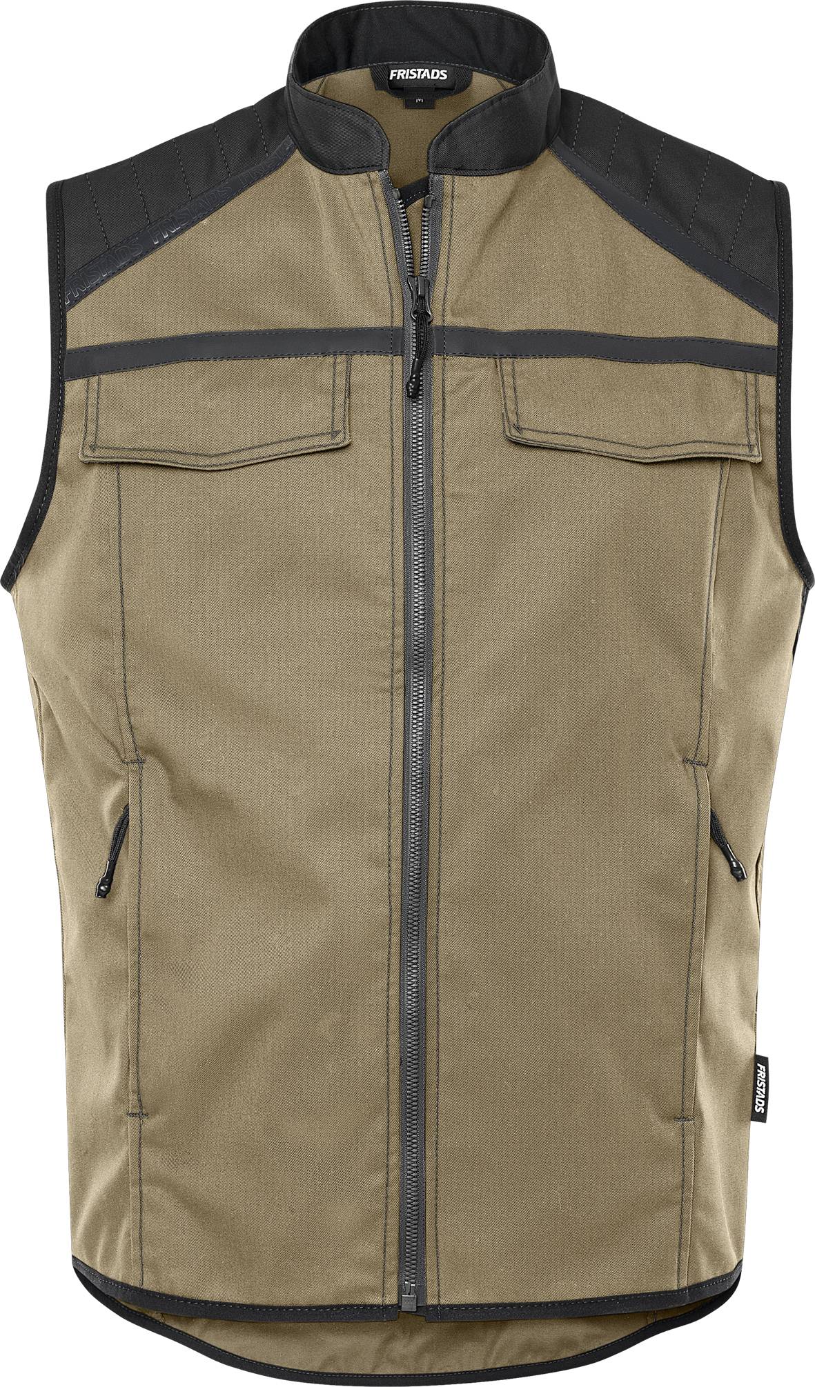 FRISTADS 300581-299 Weste 5555 STFP Gr.4XL Khaki/Schwarz