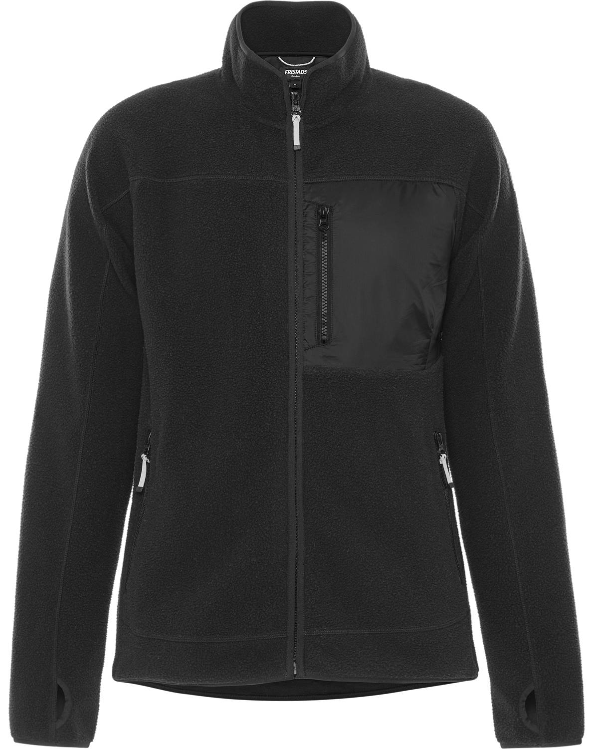 FRISTADS 300892-940 Argon Micro Webpelz-Fleecejacke Damen Gr.XL Schwarz