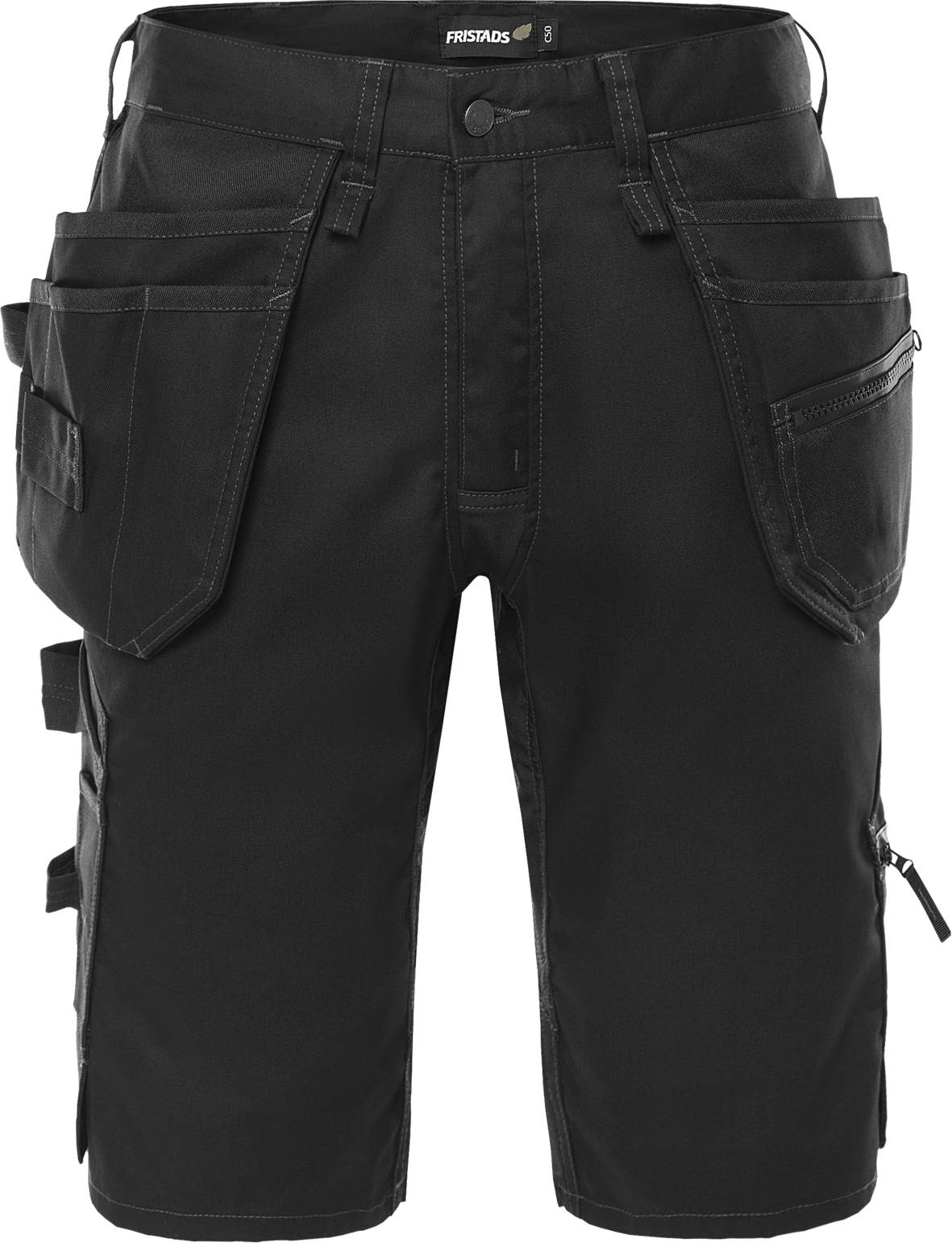 FRISTADS 301203-940 Handwerker-Stretch-Shorts 2902 GWM Gr.C56 Schwarz