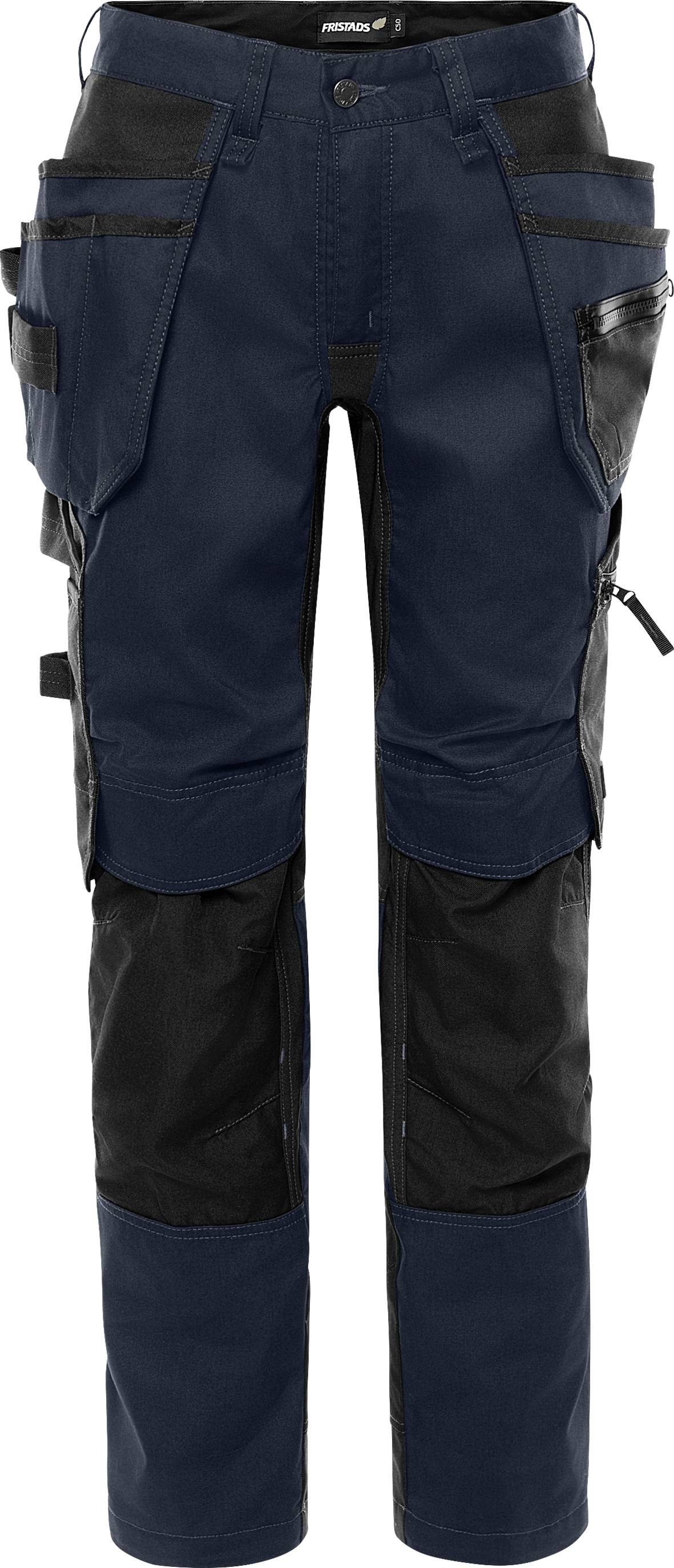 FRISTADS 301223-544 Handwerker-Stretch-Hose Damen 2901 GWM Gr.44 Dunkelmarine