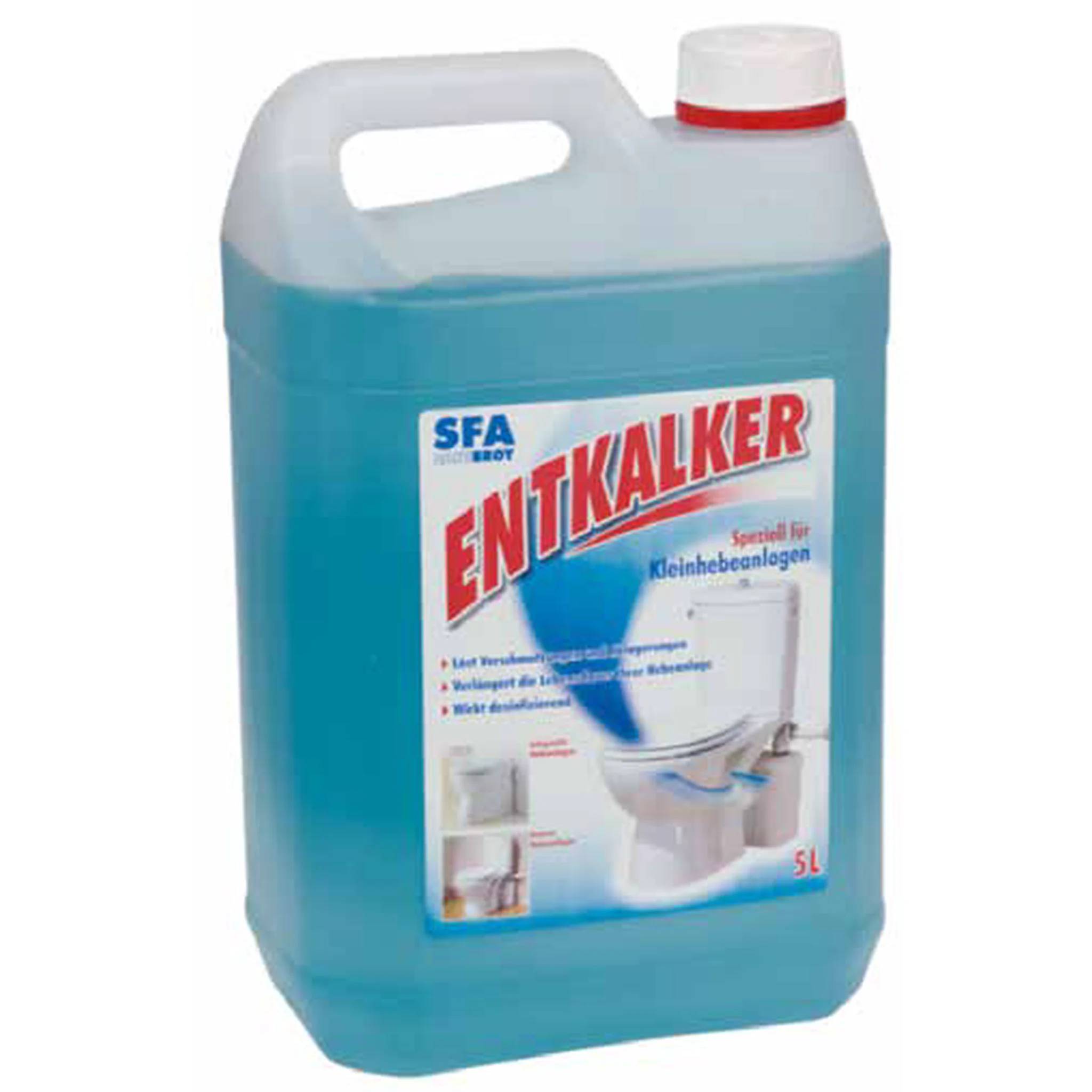 SFA Sanibroy Entkalker, alle Geräte außer Sanicondens, Kanister mit 5l, 1 Stk.