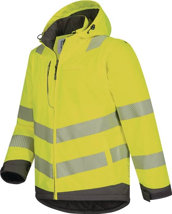 Warnschutzjacke ANDOMAR Gr.XL gelb/grau ELYSEE