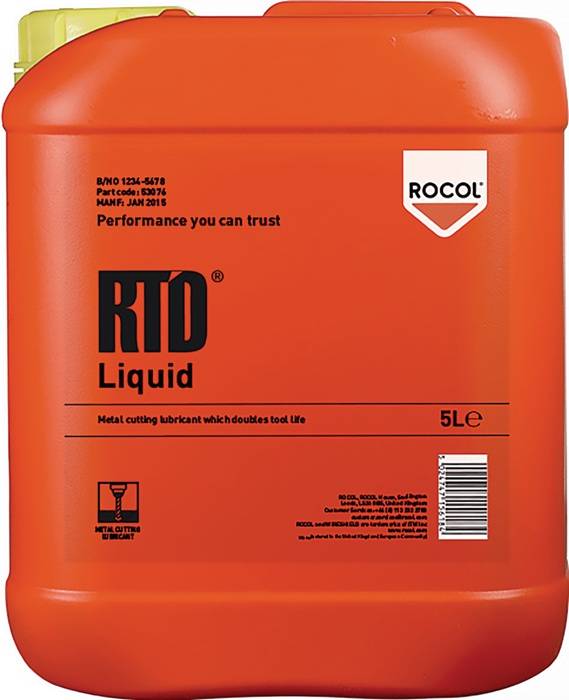 Metallzerspanungsschmierstoff RTD Liquid 5l Kanister ROCOL