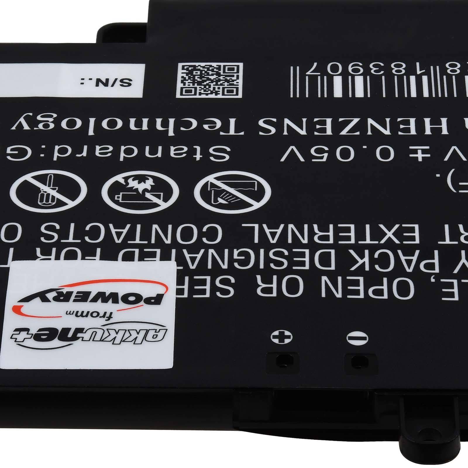 Powery Akku passend für Laptop Asus ZenBook Pro 16X OLED UZ7602ZM Typ C32N2108, 11,55V, Li-Polymer