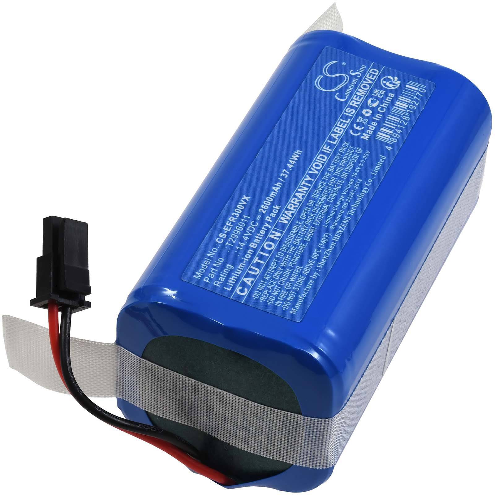 Powery Akku für eufy RoboVac LR35 Hybrid+, 14,4V, Li-Ion