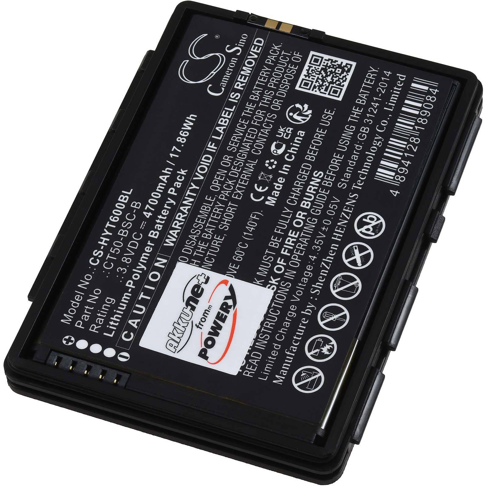 Powery Akku kompatibel mit Honeywell Typ 318-055-018, 3,8V, Li-Polymer