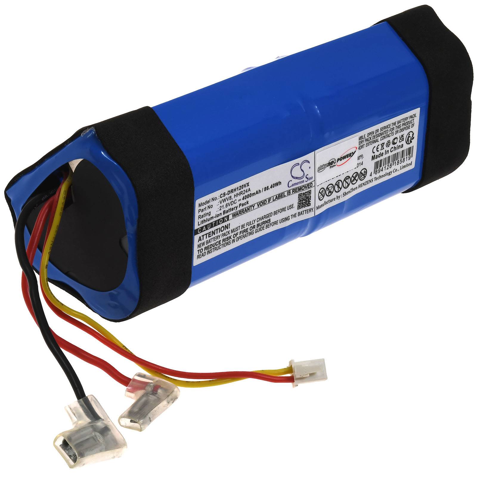 Powery Akku für Nass- und Trockensauger Dreame H12s H12 Max, 21,6V, Li-Ion