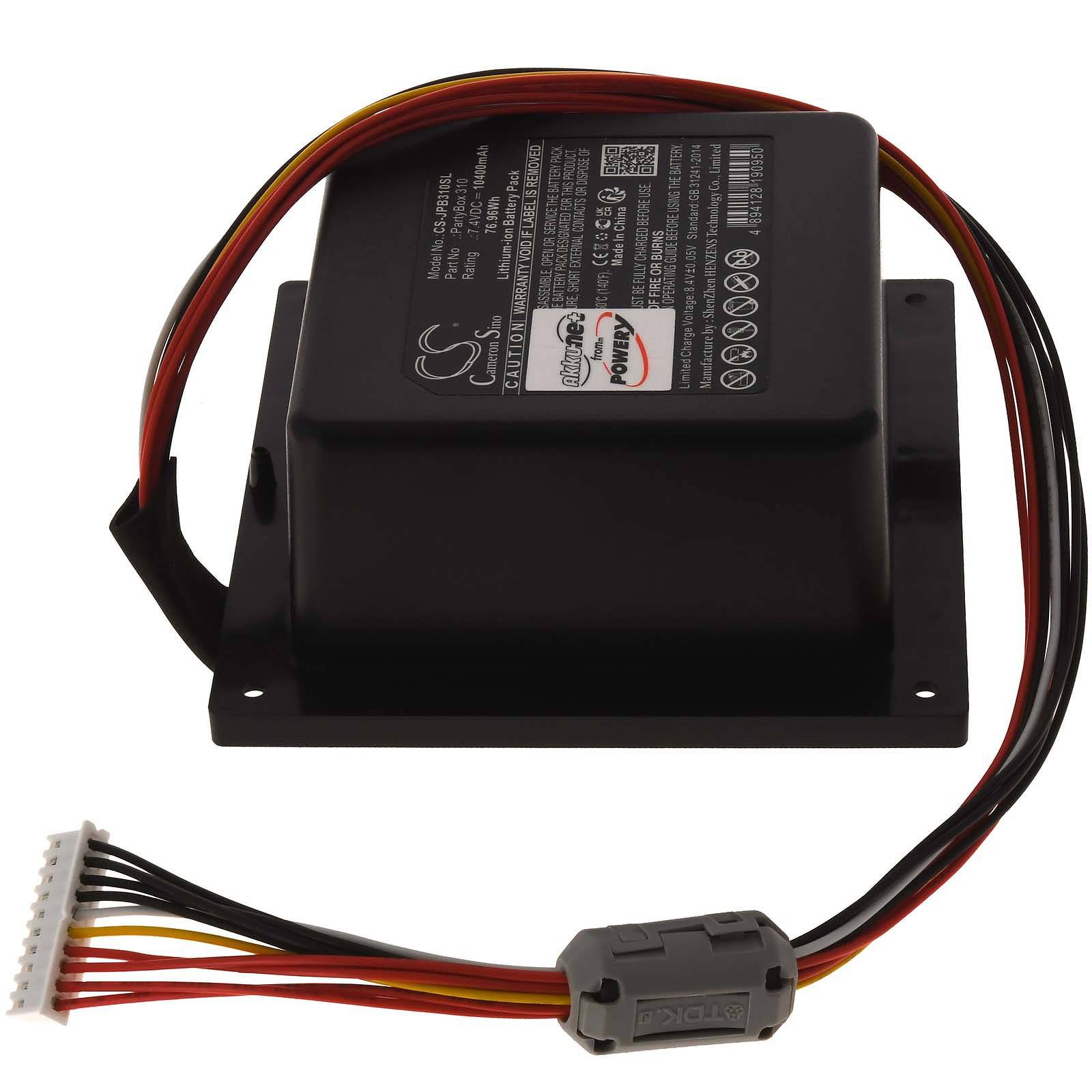 Powery Akku kompatibel mit JBL Typ GSP-2S4P-PB350B, 7,4V, Li-Ion