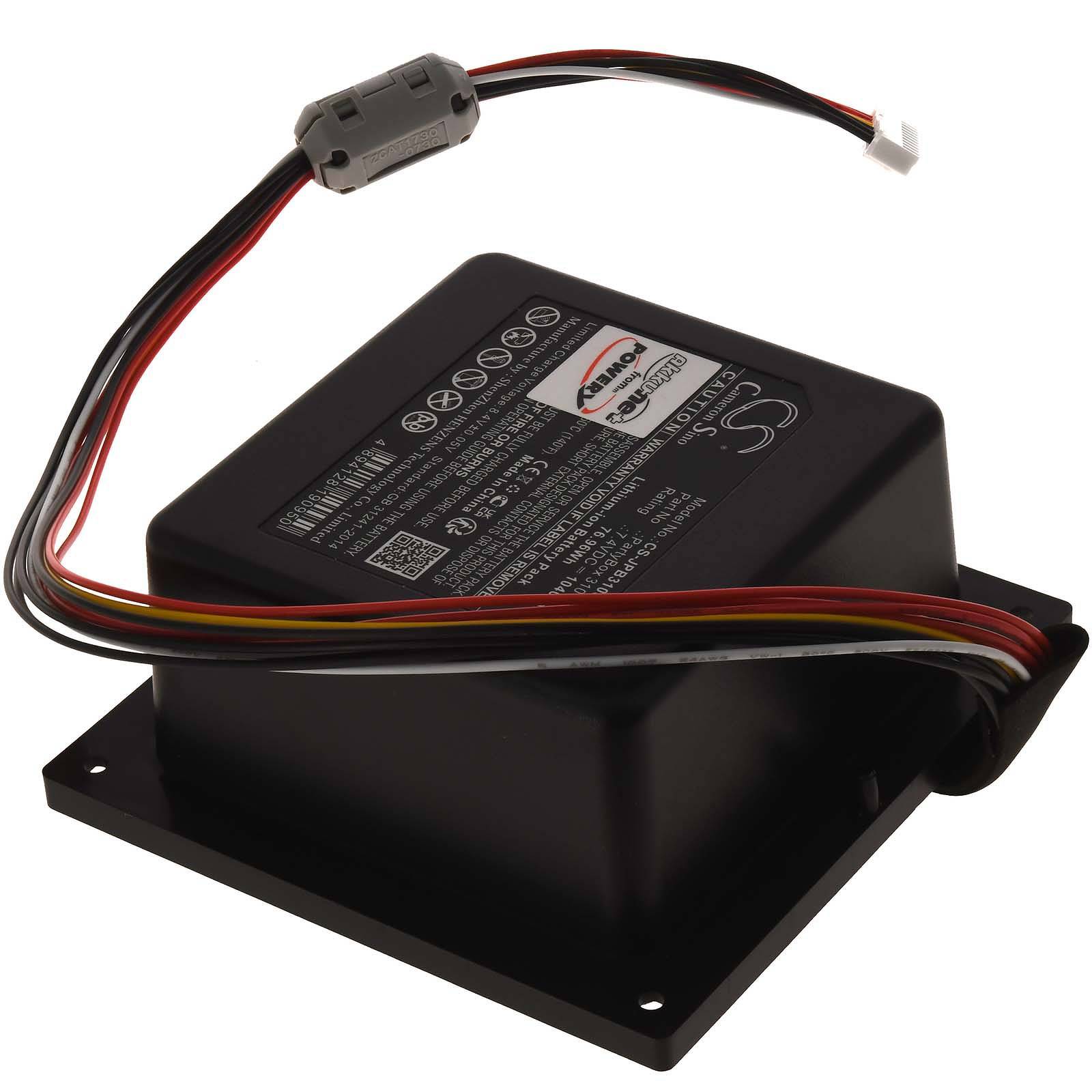 Powery Akku passend für Lautsprecher JBL PartyBox 310, Typ GSP-2S4P-PB350A, 7,4V, Li-Ion