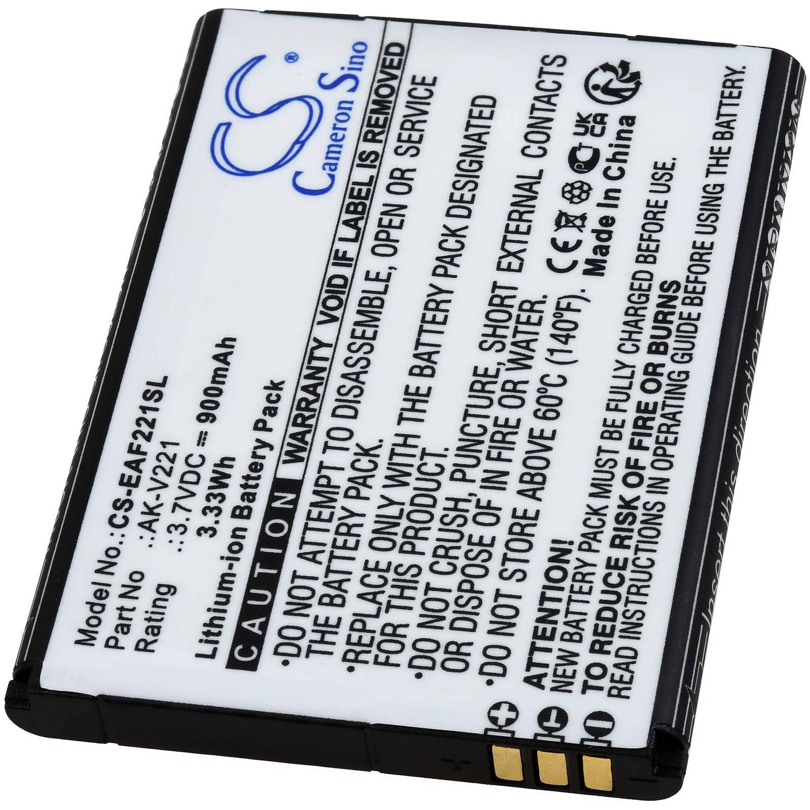 Powery Akku kompatibel mit Emporia Typ AK-V221-4G, 3,7V, Li-Ion