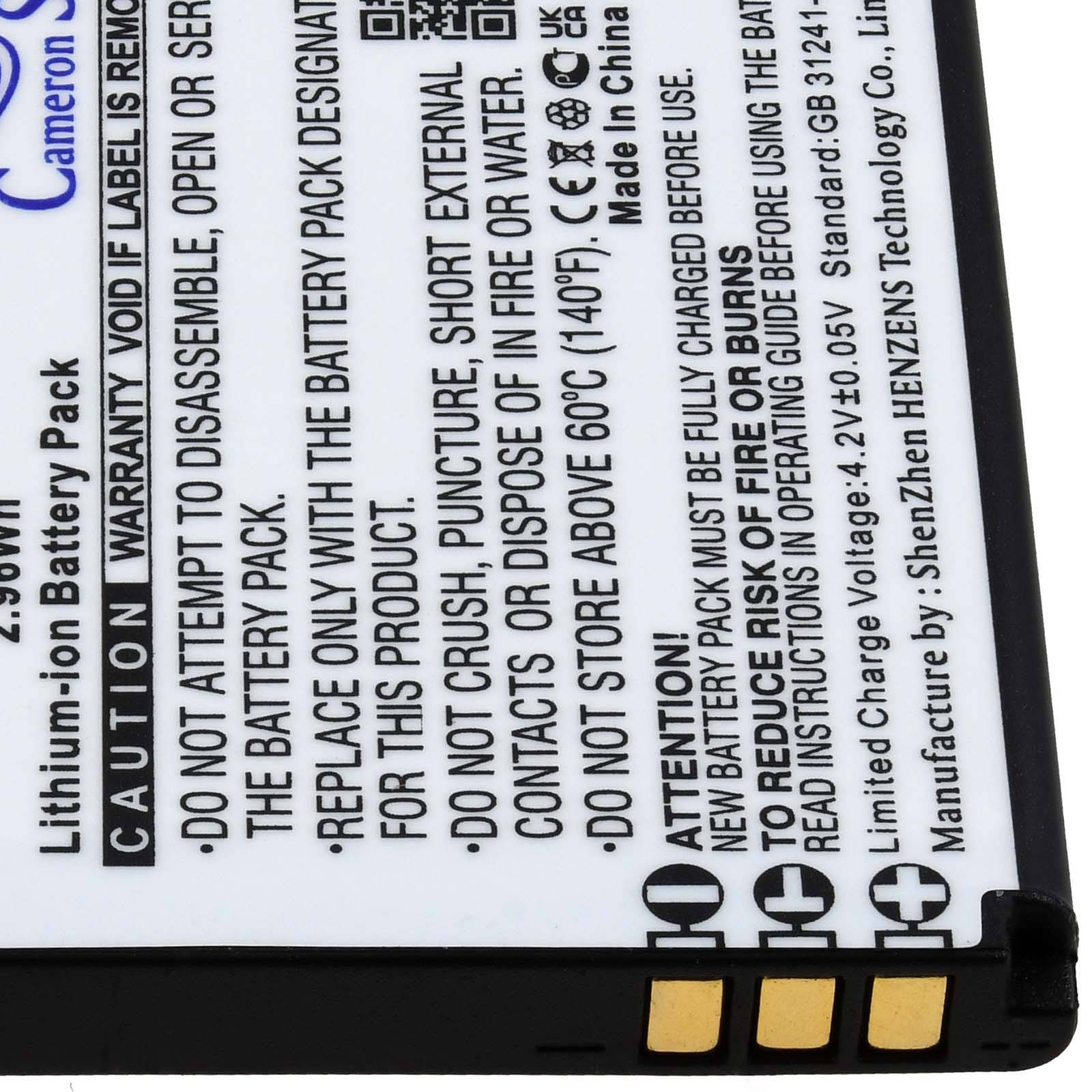 Powery Akku kompatibel mit Emporia Typ AK-V200, 3,7V, Li-Ion