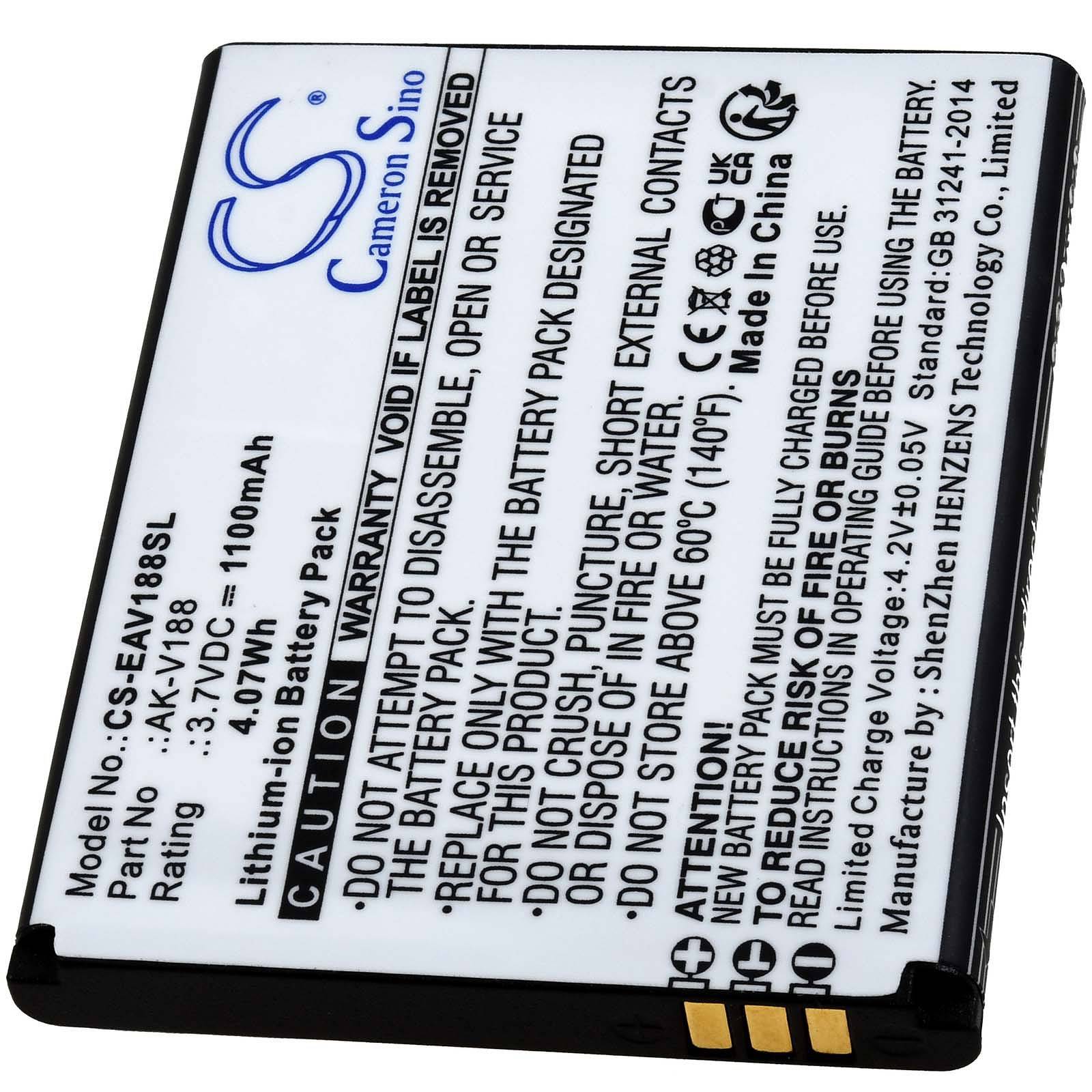 Powery Akku für Seniorenhandy Emporia Touch Smart 2, 3,7V, Li-Ion