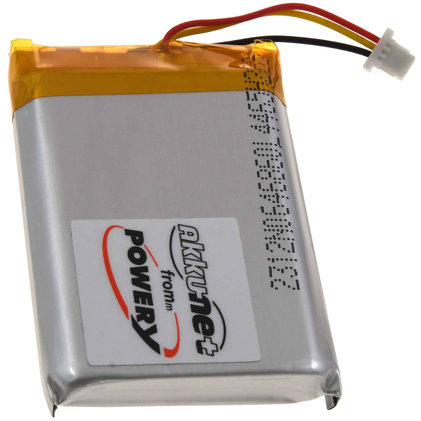 Powery Akku kompatibel mit HyperX Typ FT823456P, 3,7V, Li-Polymer