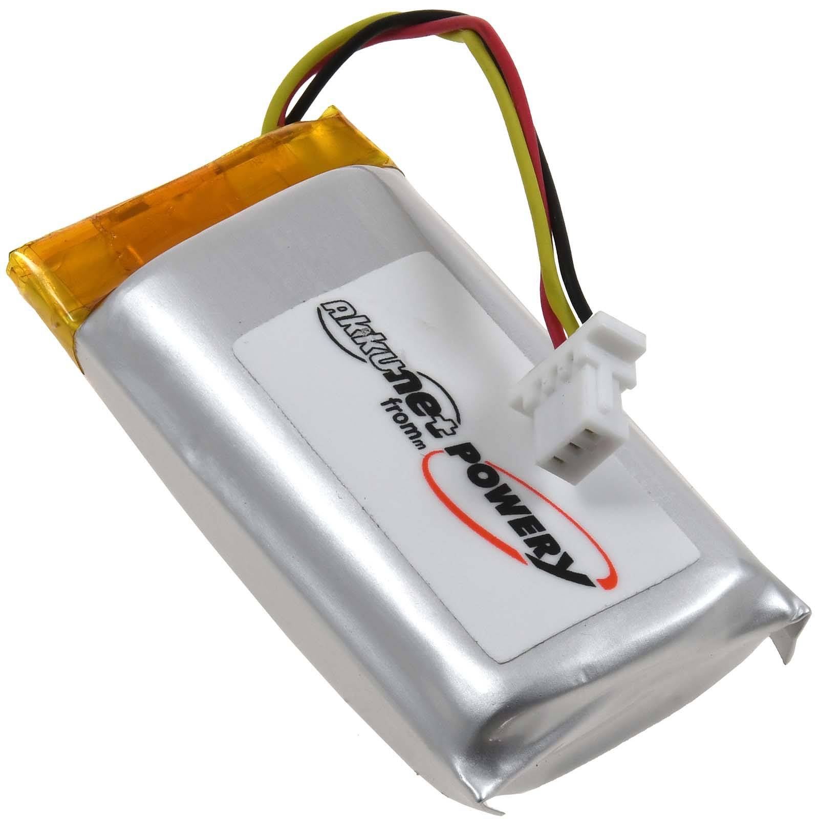 Powery Akku für Bluetooth-Kopfhörer Sony WF-LS900N Charging Case, 3,7V, Li-Polymer