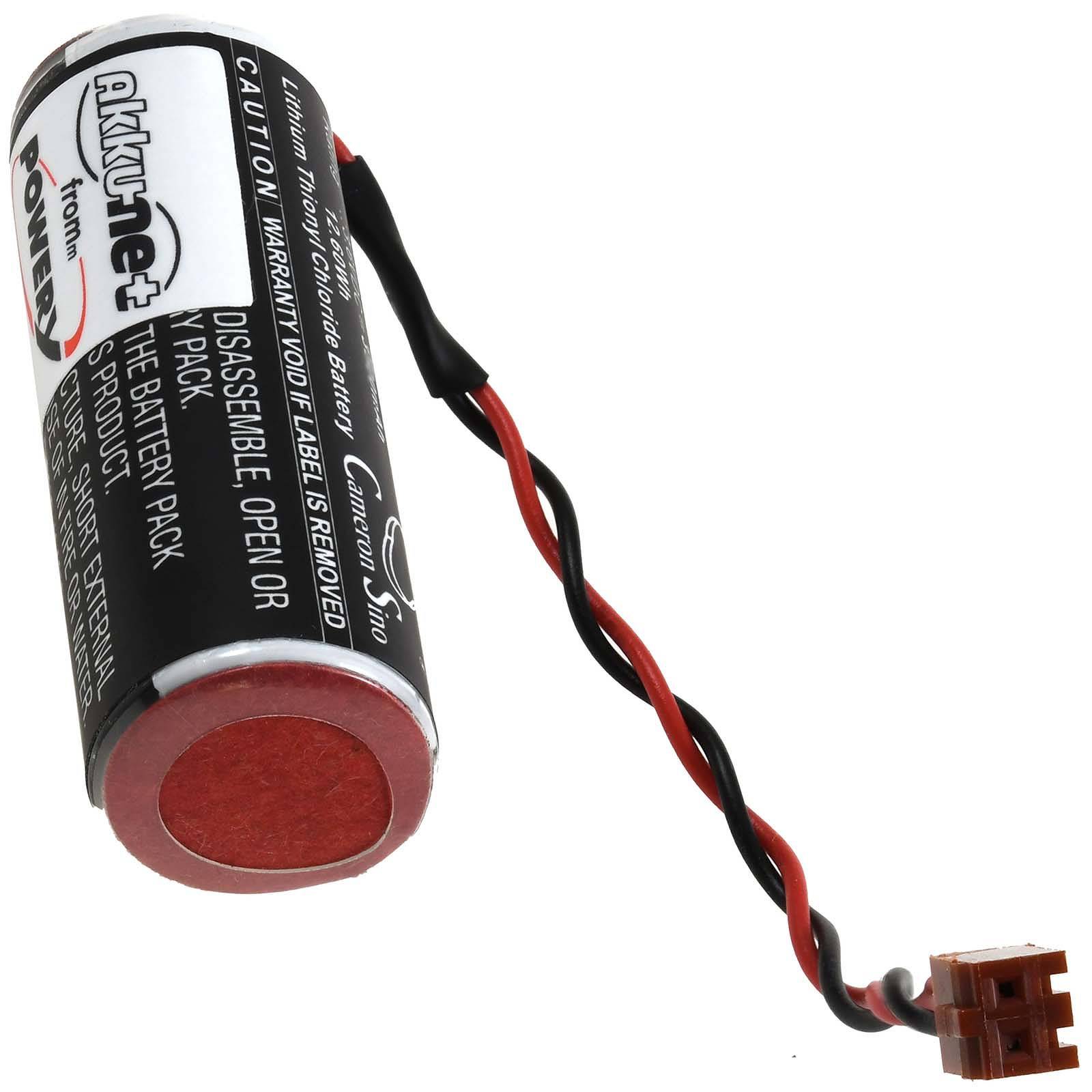 Powery SPS-Lithiumbatterie für Omron Typ CS1W-BAT01, 3,6V, Lithium-Thionylchlorid