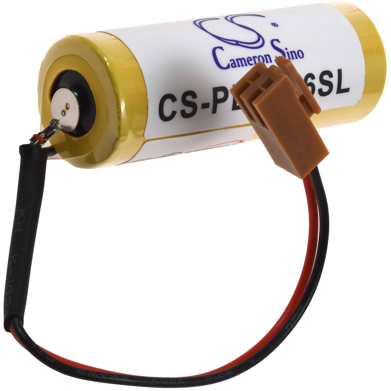 Powery SPS-Lithiumbatterie für Omron CQM1, 3,6V, Lithium-Mangandioxid