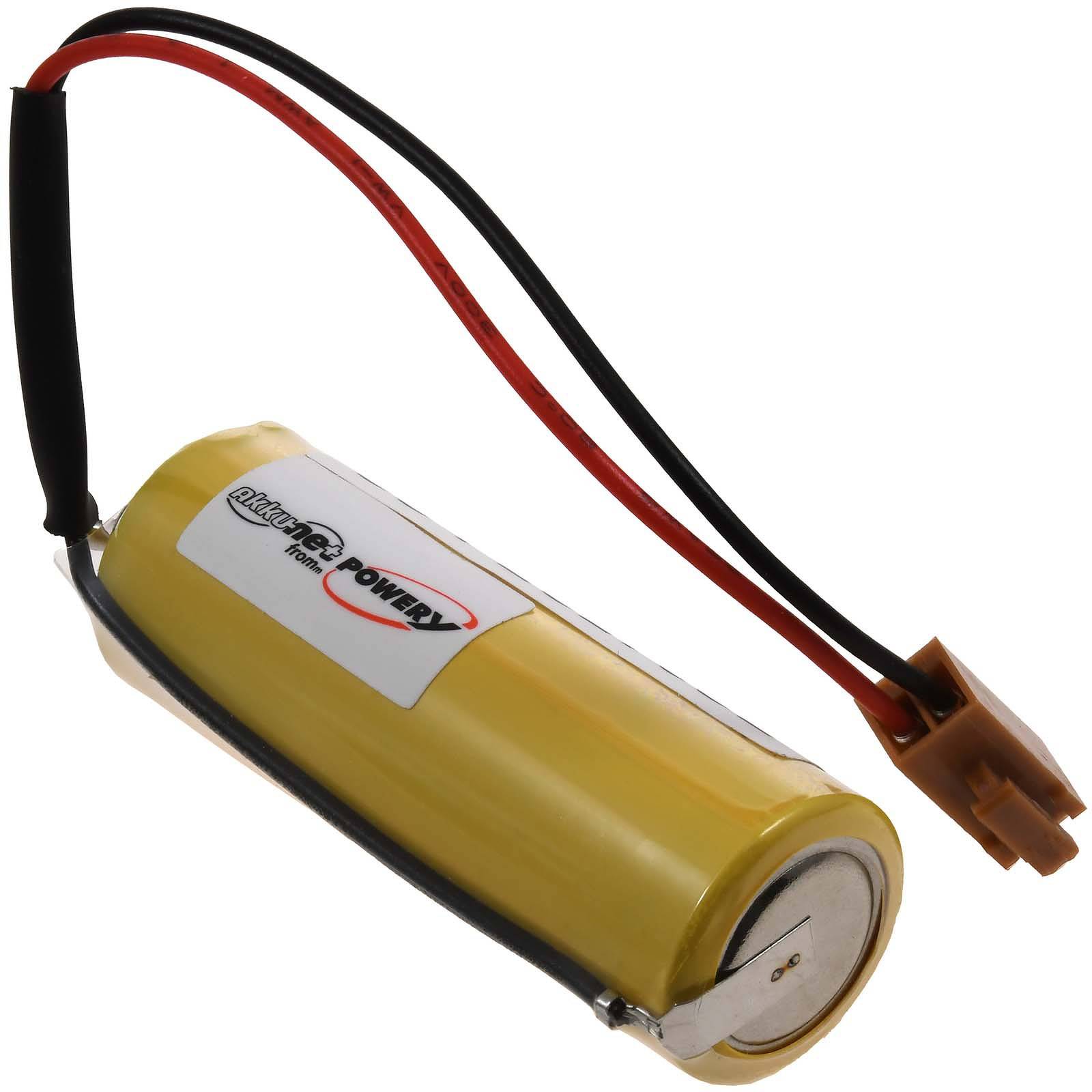 Powery SPS-Lithiumbatterie für Omron C500-BAT08, 3,6V, Lithium-Mangandioxid