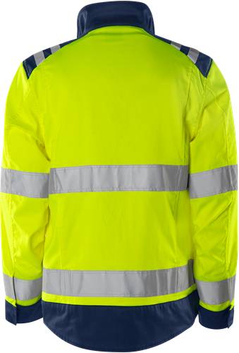 Fristads High Vis Green Jacke Kl. 3 4067 GPLU - Warnschutz-Gelb/Marine/M2M 131976-171-M2M