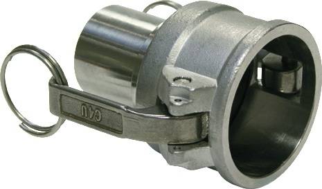 Hebelarmk.Kamlok Typ C VA (1.4408) 33,25mm 1 Zoll Schl.-Gr.25mm TEGUMA