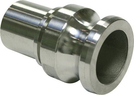 Hebelarmk.Kamlok Typ E VA (1.4408) 26,44mm 3/4 Zoll Schl.-Gr.19mm TEGUMA