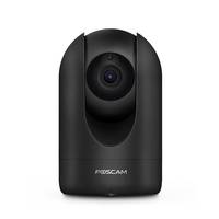 Foscam R4M-B, IP-Sicherheitskamera, Drinnen, Verkabelt & Kabellos, CE, FCC, Tisch/Bank, Schwarz