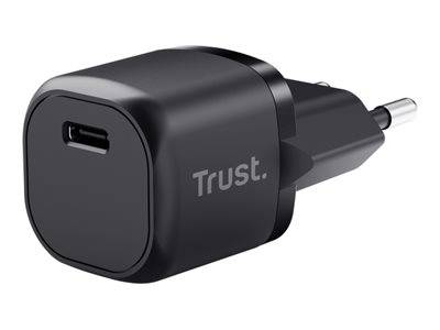Trust Maxo - Netzteil - extrem klein - 20 Watt - 3 A - Power Delivery 3.0 + PPS (24 pin USB-C)