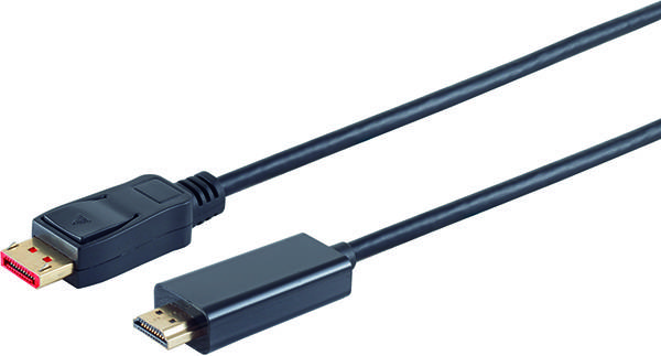 DisplayPort 1.4 Kabel DP/HDMI 5m sw