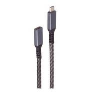 SHIVERPEAKS - USB 3.2 Gen. 2x1 Verlängerungskabel 100 Watt St.C/Bu.C Textil 1.5 - Digital/Daten - Verlängerungskabel