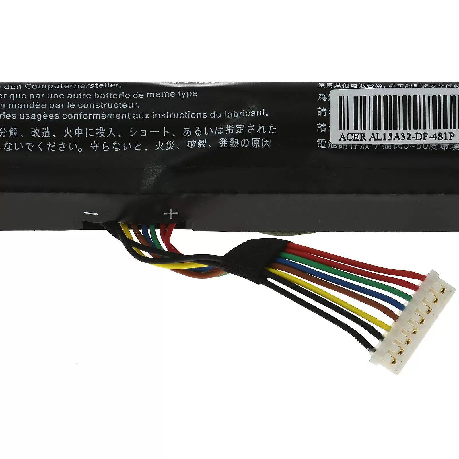 Akku für Laptop Acer Aspire E5-573 / Typ AL15A32 - 14,8V - 1800 mAh