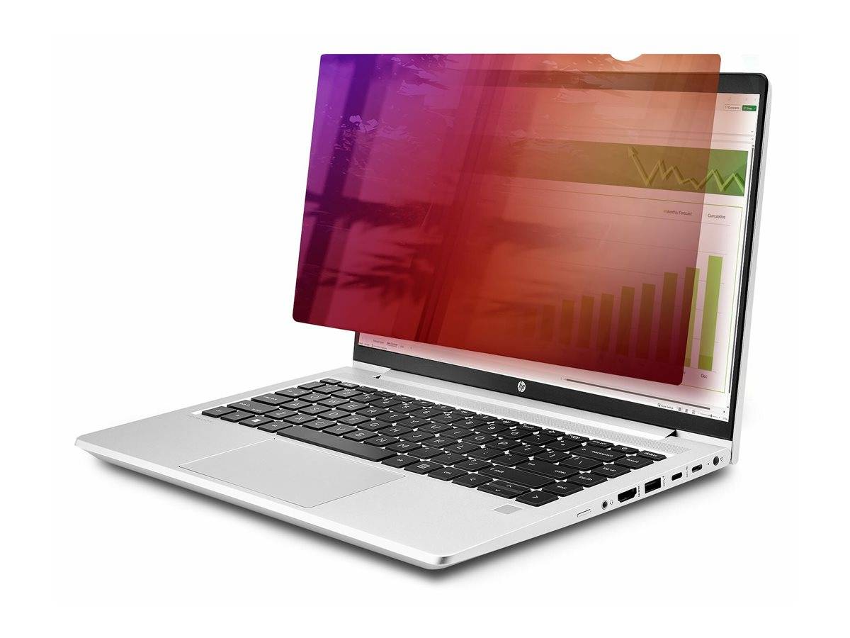 StarTech.com 14-inch 16:9 Laptop Privacy Screen, Reversible Gold Filter w/Enhanced Privacy, Computer Security Filter, Removable Screen