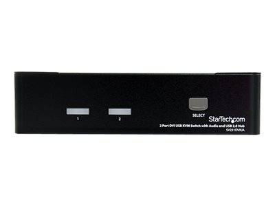 STARTECH 2 Port DVI USB KVM Switch Peripheriegeräte & Zubehör KVM KVM Switches