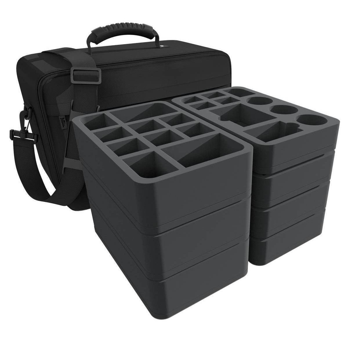 MAXPLUS43 - MAXI PLUS Tasche für Warcaster: Neo-Mechanika - 6 Warjacks + 54 S / M Base Miniaturen
