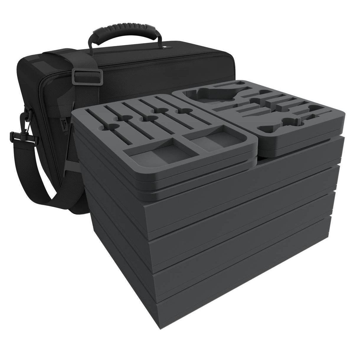 MAXPLUS47 - MAXI PLUS Tasche für 128 Citadel Farbtöpfchen (12 ml / 18 ml / 24 ml) + Werjzeug