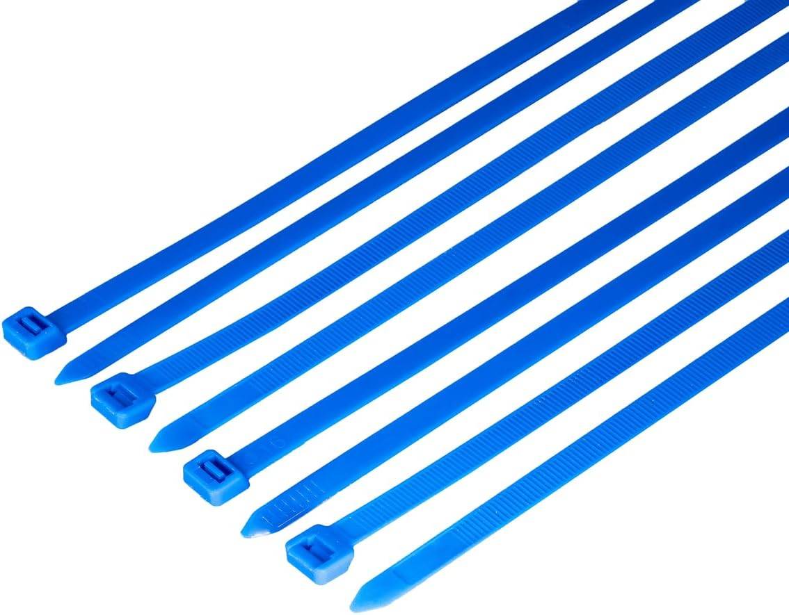 Kabelbinder 100 Stück blau UV beständig Universalbinder 2,5 x 100 mm