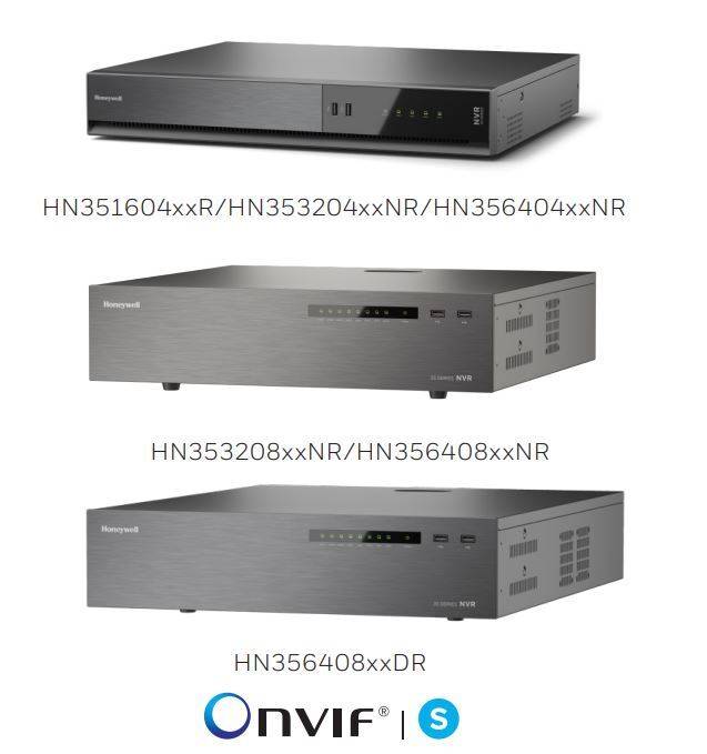 Honeywell HN35320400NR, S35 32Chs NVR 4k,4 SATA,0TB,non-PoE,RAID