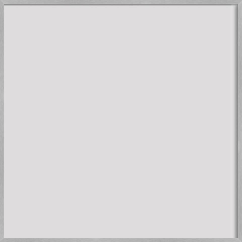 nielsen® Brandschutzrahmen C2 B1, silber matt, Aluminium, 600x600mm