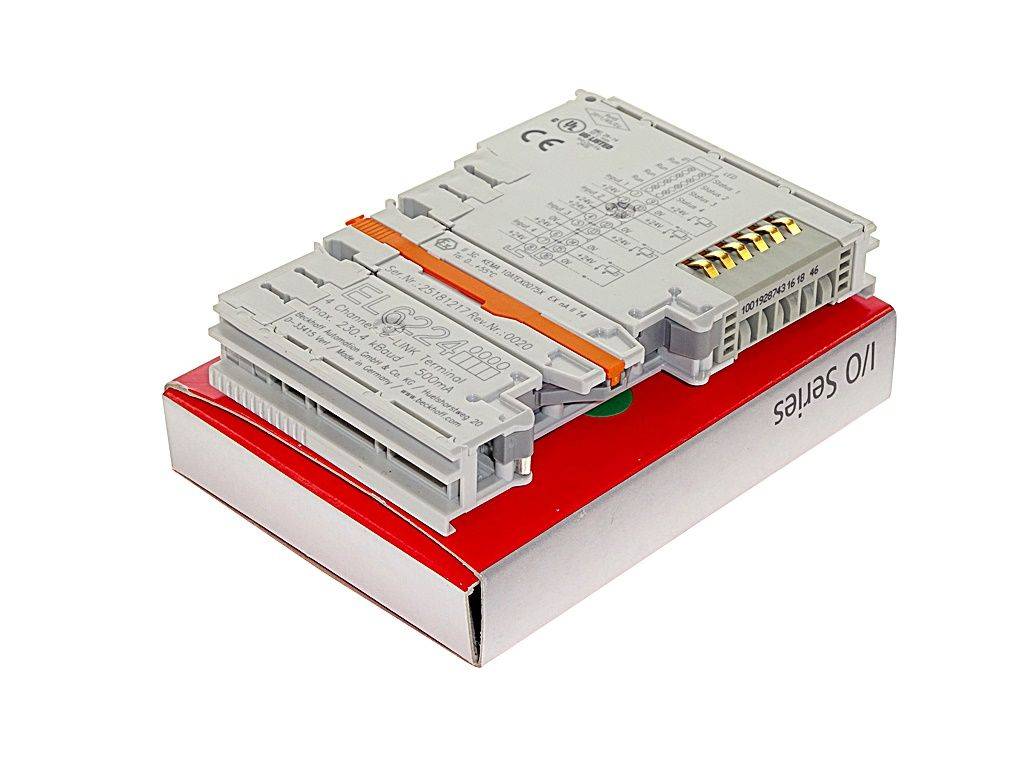 BECKHOFF EL6224 (EtherCAT: IO-Link-Klemme)