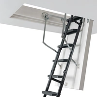 Dolle Bodentreppe clickFIX® comfort 3-teilig bis 244-264cm Raumhöhe mit U-Wert 0,49 Deckenöffnung 120x60cm Dolle Bodentreppe clickFIX® comfort 3-teilig bis 244-264cm Raumhöhe mit U-Wert 0,49 Deckenöffnung 120x60cm