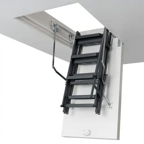 Dolle Bodentreppe clickFIX® comfort 3-teilig bis 244-264cm Raumhöhe mit U-Wert 0,49 Deckenöffnung 120x60cm Dolle Bodentreppe clickFIX® comfort 3-teilig bis 244-264cm Raumhöhe mit U-Wert 0,49 Deckenöffnung 120x60cm