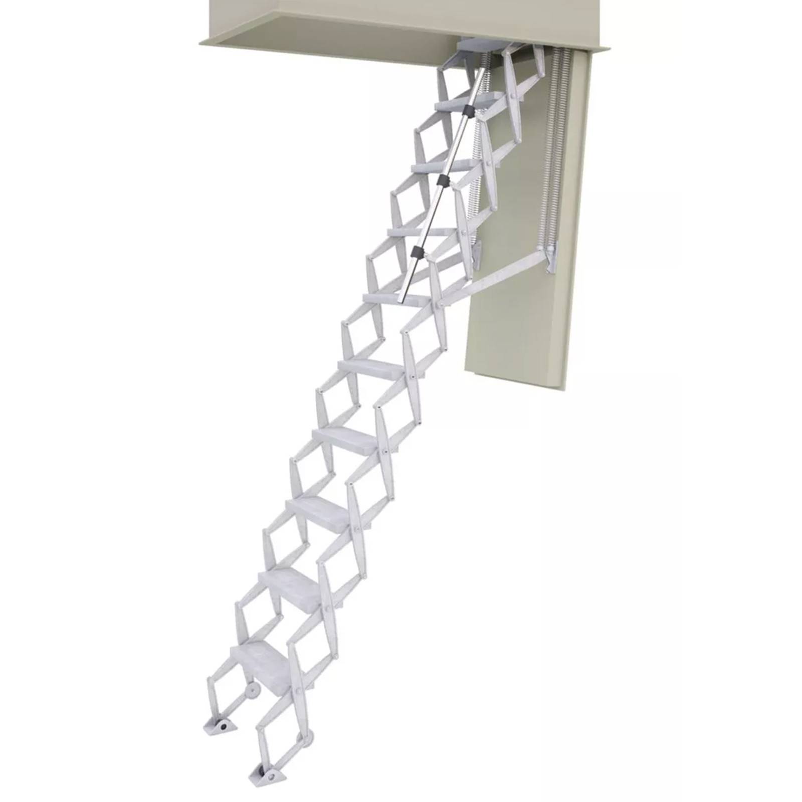 Dolle alu-top F90 Bodentreppe Scherentreppe bis 279cm Raumhöhe 140x70cm mit U-Wert 0,93