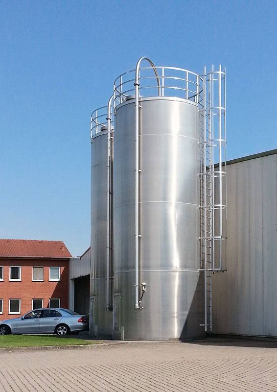 Euroline Steigleiter Aluminium blank SH 11,76m PG1