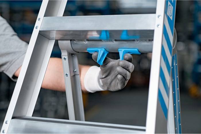 Teleskop-Kombileiter Multimaster 5 Alu.Stufen 5 max.Gesamtbelastung 150kg ZARGES