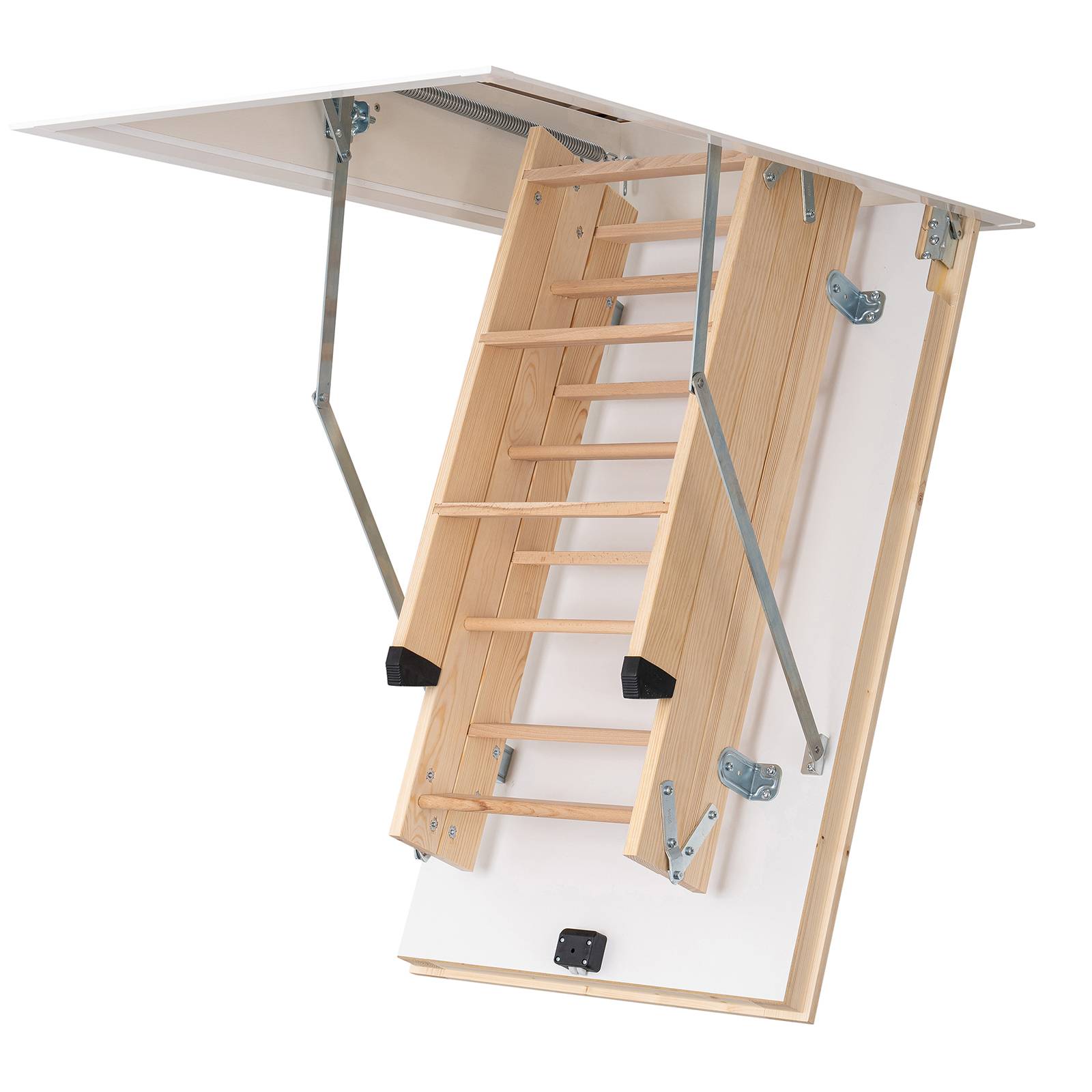 Dolle Bodentreppe extra 3-teilig bis 285cm Raumhöhe mit U-Wert 0,77 Deckenöffnung 140x60cm