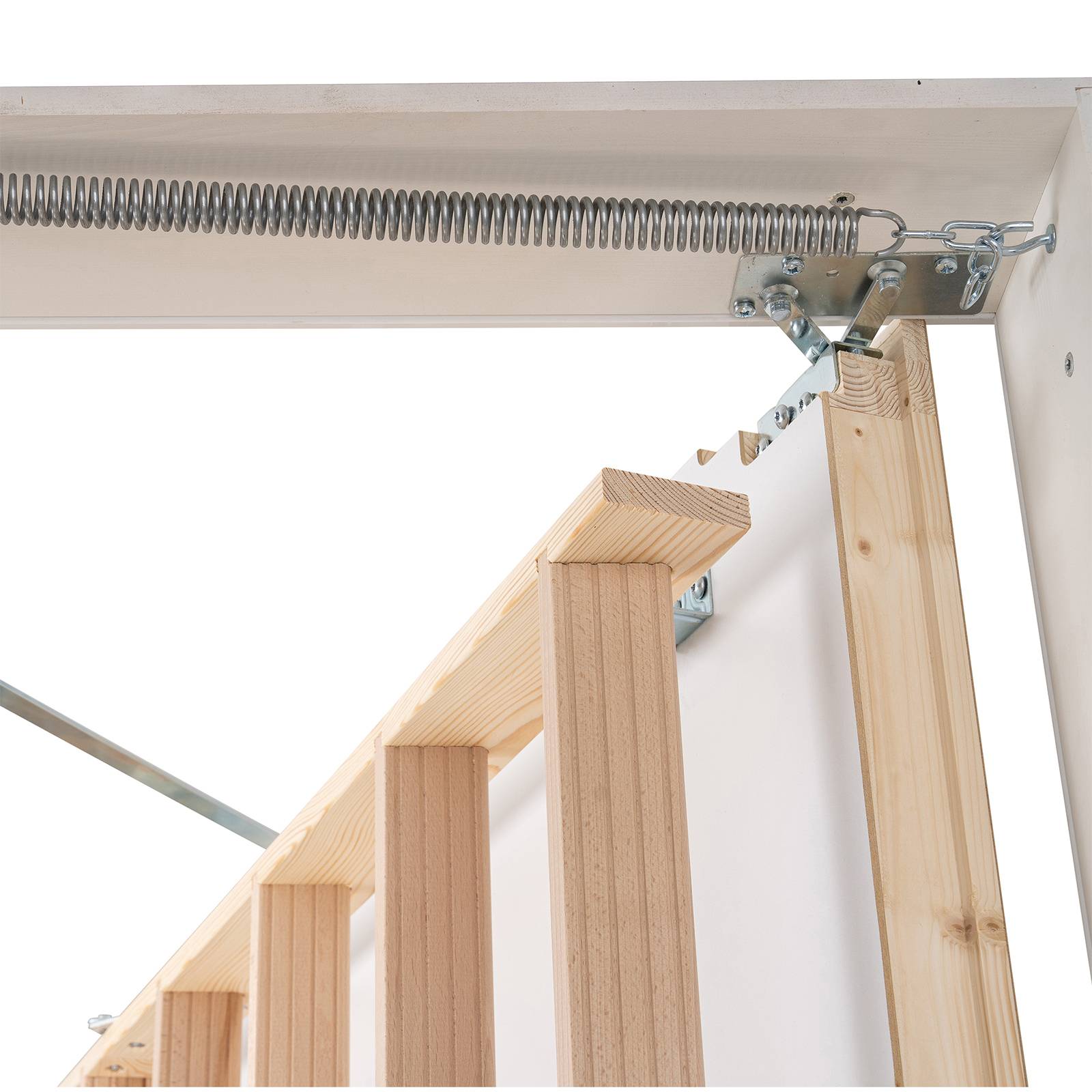 Dolle Bodentreppe extra 3-teilig bis 285cm Raumhöhe mit U-Wert 0,77 Deckenöffnung 120x70cm