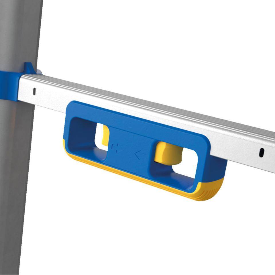 WERNER® Teleskopleiter, EN 131-6, Aluminium, 2,9m, Arbeitshöhe 3,67m, 9,4kg