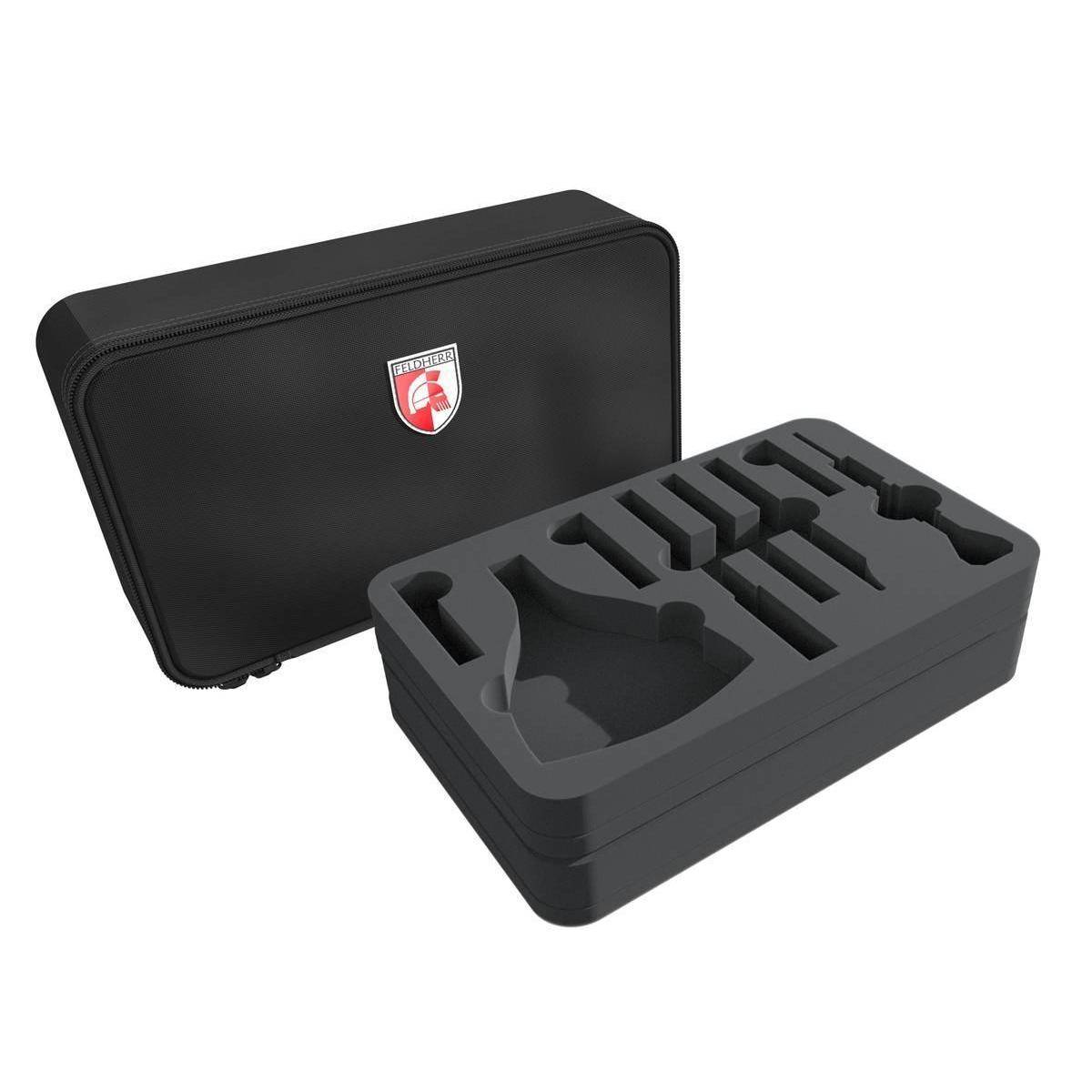 MI25BO - MINI Tasche für Bastelwerkzeuge + Farbfläschchen + Pinsel