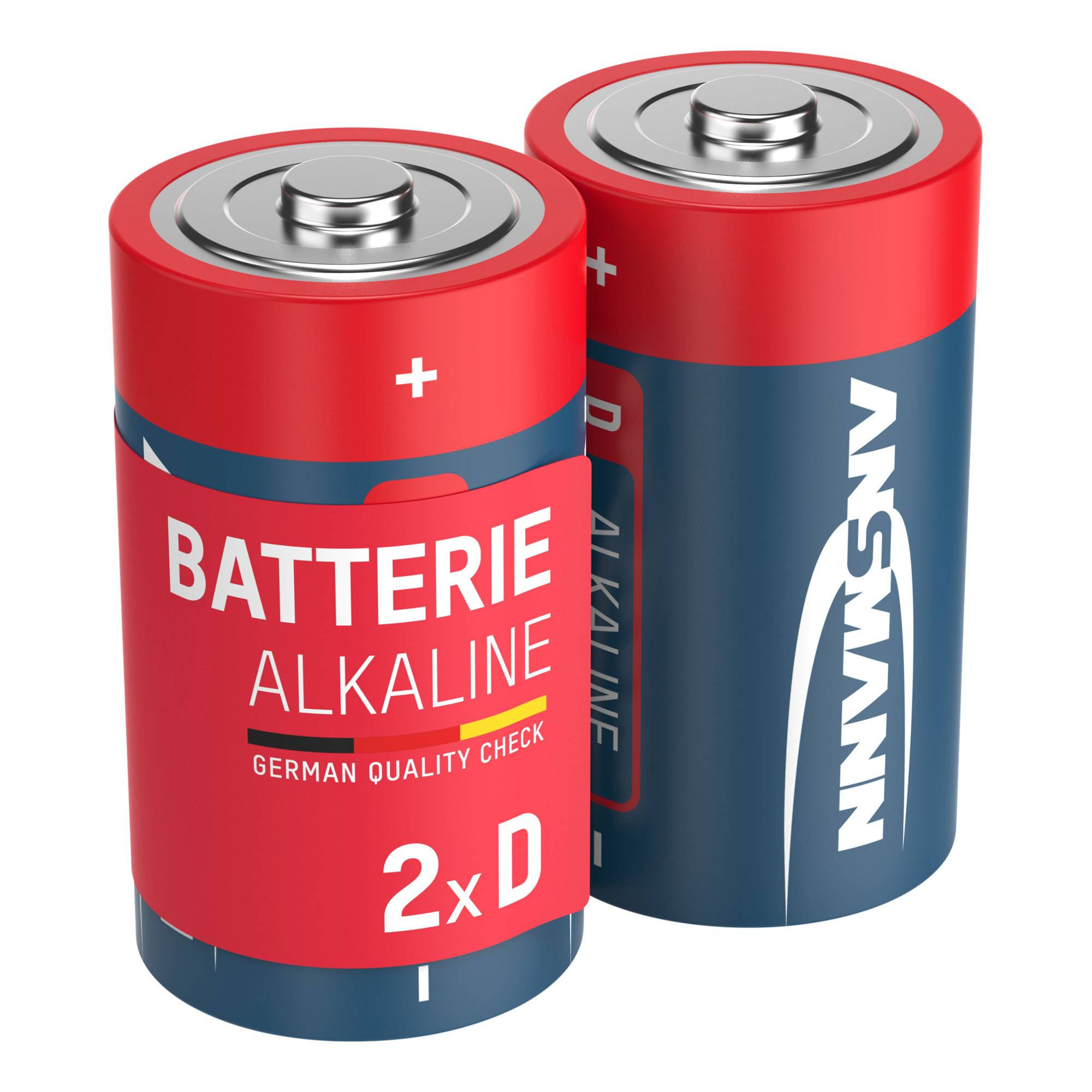 ANSMANN RED LINE - Batterie 2 x D - Alkalisch